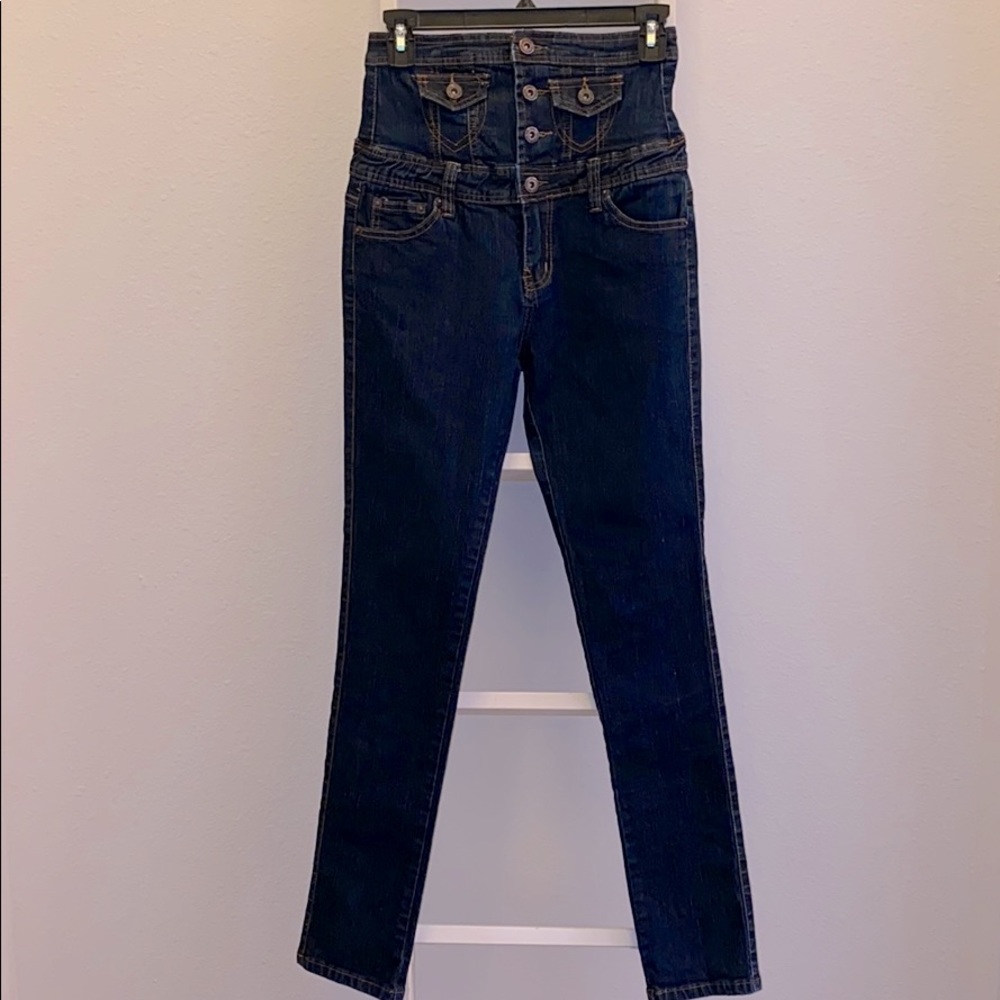 BE-GIRL JEANSWEAR High Waisted Jeans size 9/10